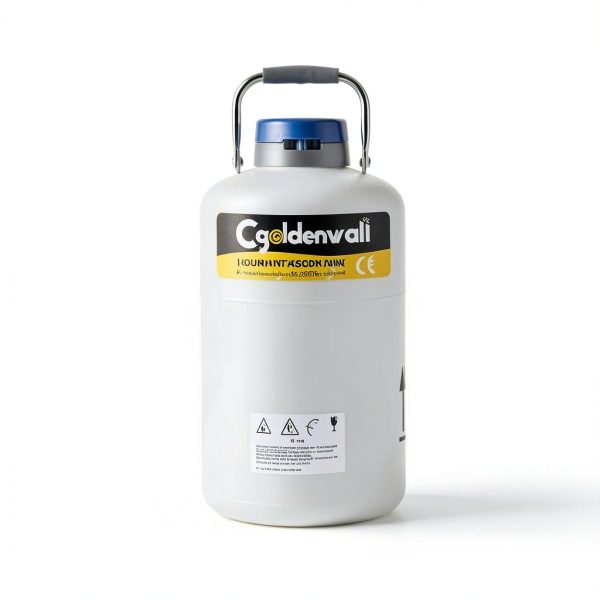 Liquid Nitrogen Container CGOLDENWALL 3L Dewar 6 Canisters Carry Bag-4