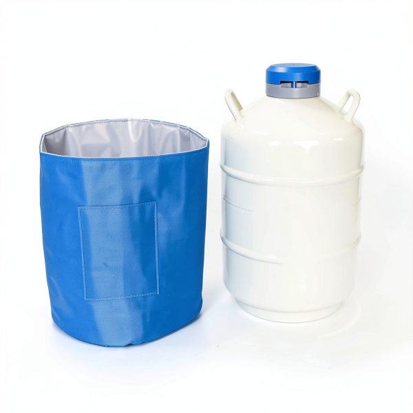 Liquid Nitrogen Container SHengwin 20L Aluminum Dewar Flask Carry Bag-3