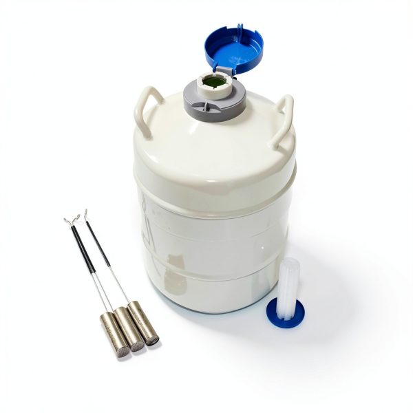 Liquid Nitrogen Container SHengwin 20L Aluminum Dewar Flask Carry Bag-5